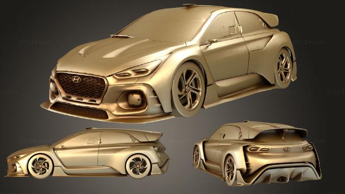 Автомобили и транспорт (Hyundai RN30, CARS_1943) 3D модель для ЧПУ станка